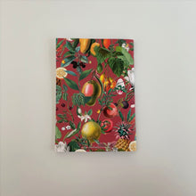 TROPICAL SPLASH red notebook - A5