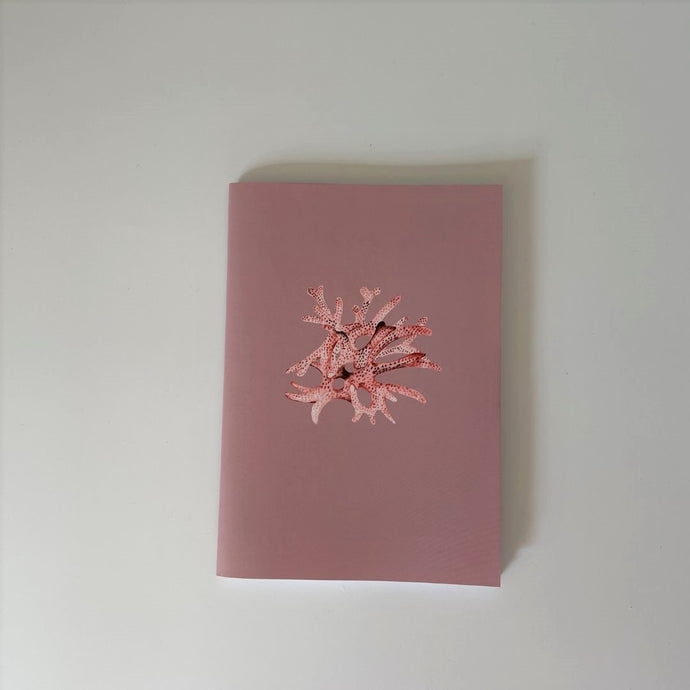 PINK CORAL  notebook - A5