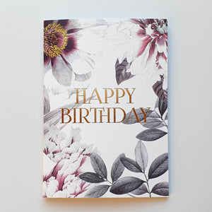HAPPY BIRTHDAY card - Flower